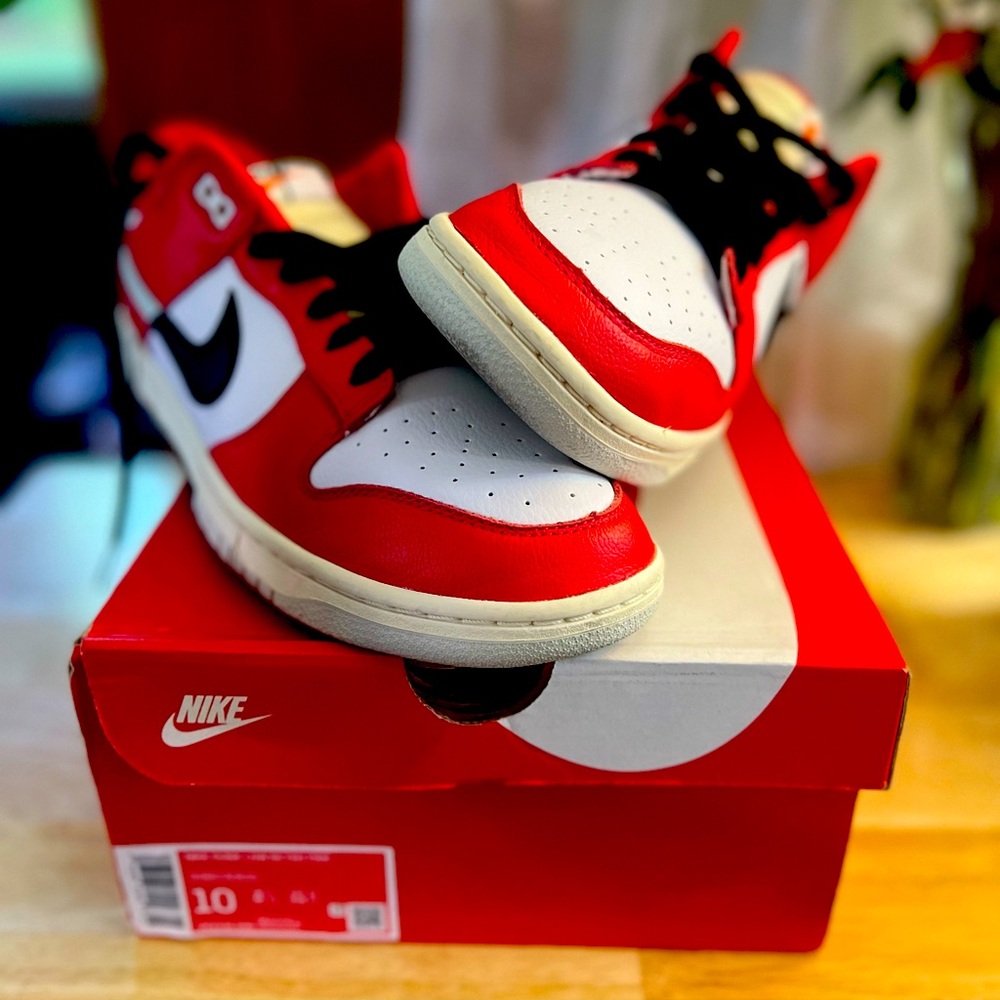 Nike Dunk Low “Chicago Split” sz.10 OG in the Box
